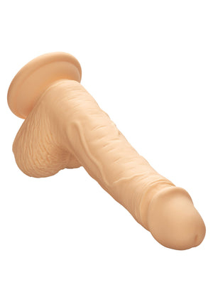 Gode réaliste en silicone bi-densité, 5 pouces