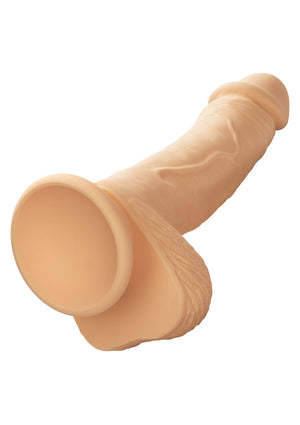 Gode réaliste en silicone bi-densité, 5 pouces
