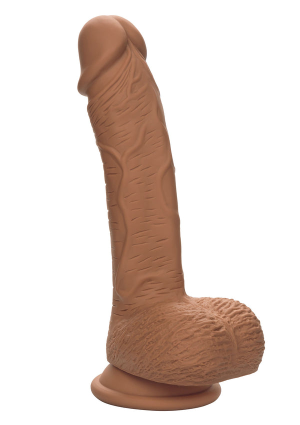 Gode réaliste en silicone bi-densité, 6,25 pouces