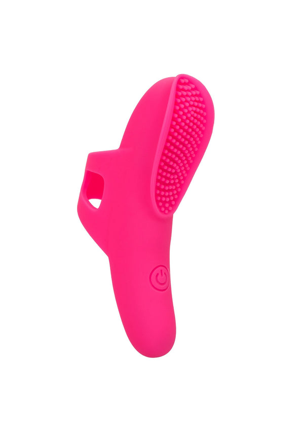 Vibromasseur doigt texturé