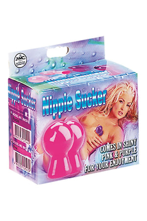 NIPPLE SUCKER PAIR IN SHINY PURPLE
