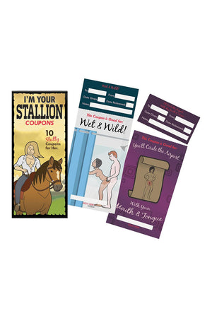 IM YOUR STALLION COUPONS