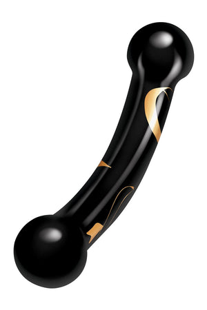 SECRET KISSES 5.5 INCH HANDBLOWN DOUBLE ENDED DILDO