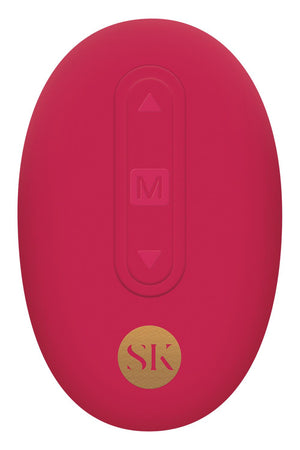 SECRET KISSES REMOTE VIBRATING FLORET BUTTPLUG