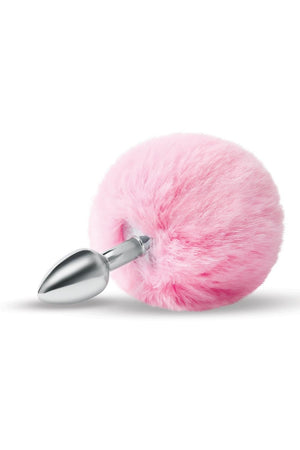 WHIPSMART 3 INCH FLUFFY BUNNY METAL PLUG WITH PINK TAIL