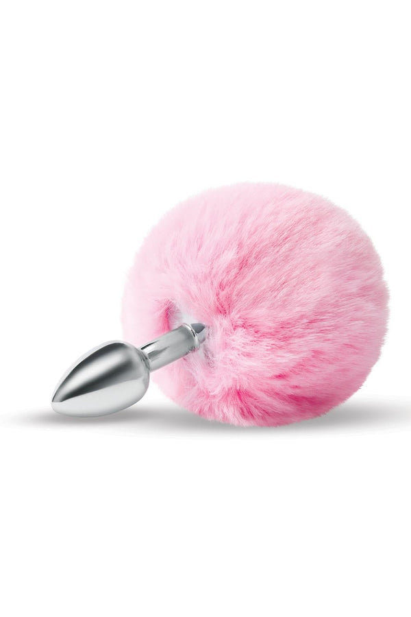 WHIPSMART 3 INCH FLUFFY BUNNY METAL PLUG WITH PINK TAIL