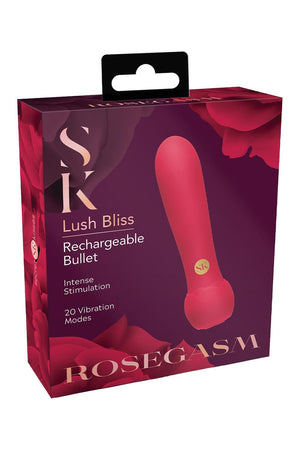 SECRET KISSES ROSEGASM LUSH BLISS BULLET