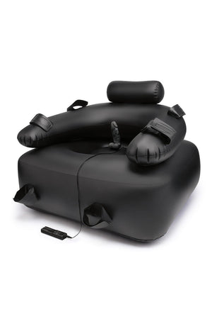 WHIPSMART INFLATABLE BONDAGE CHAIR WITH VIBRATING DILDO