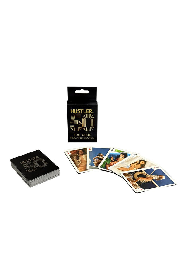 HUSTLER 50 FULL NUDE PLAYING CARDS