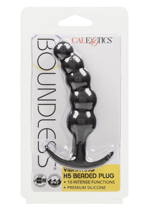 Plug anal vibrant à billes X5