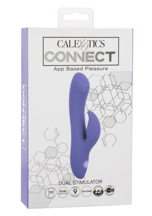 Vibromasseur lapin double connecté