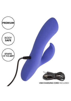 Vibromasseur lapin double connecté
