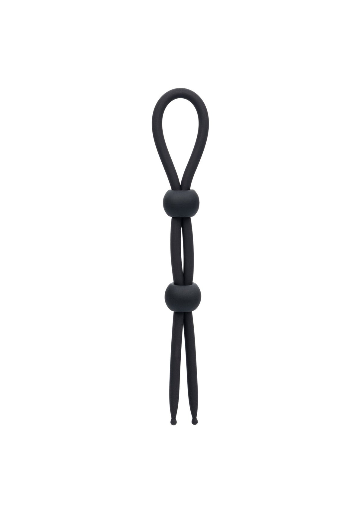 Anneau pénien double lasso en silicone liquide