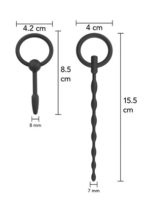 Penis Plug Set Starter 2 pcs