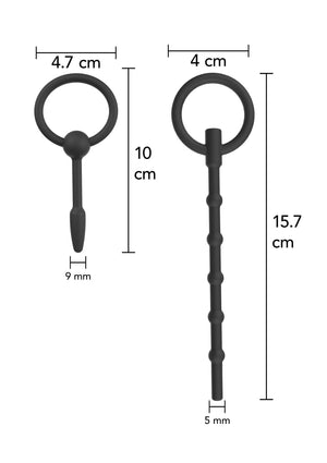 Penis Plug Set Advanced 2 pcs