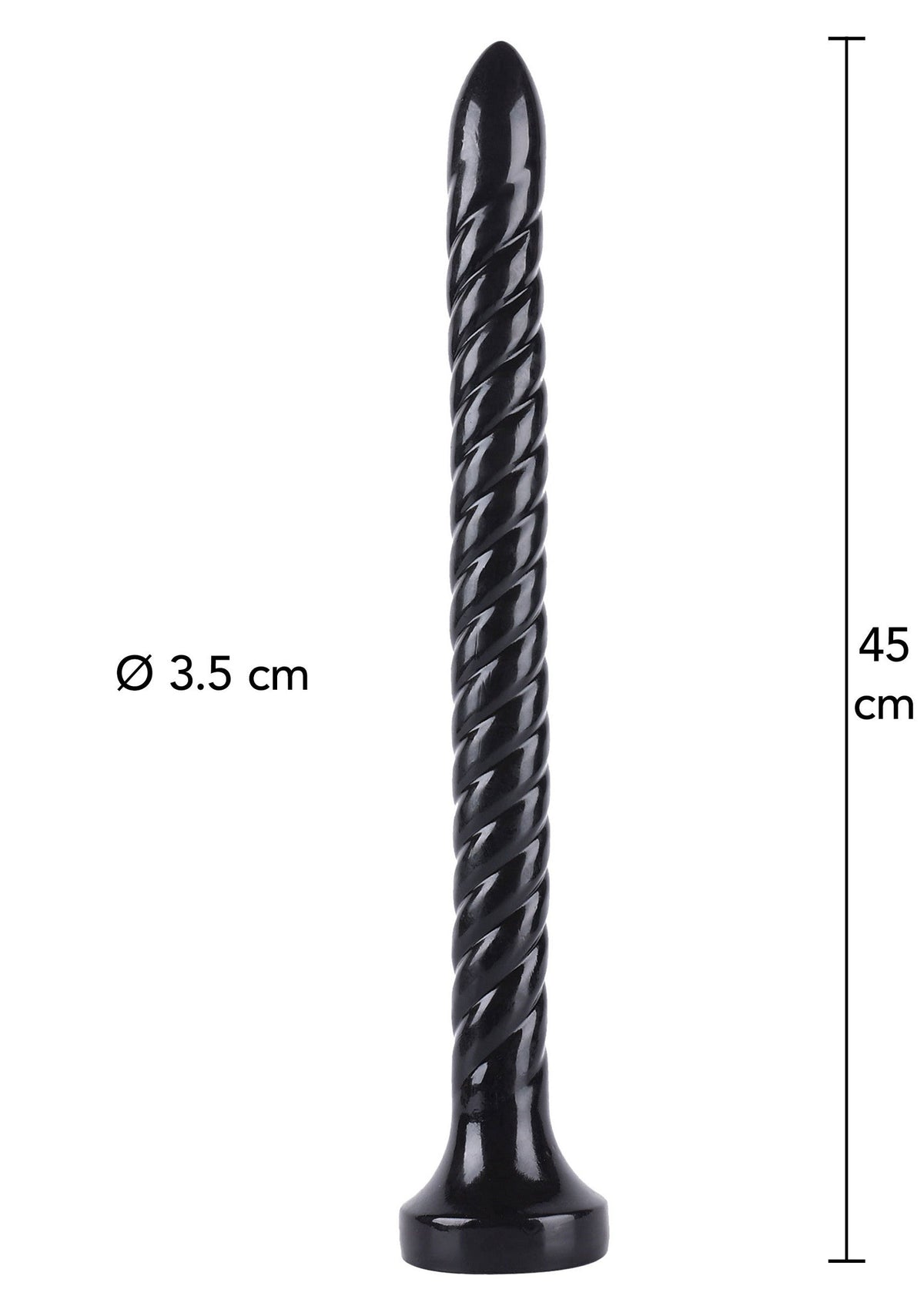 Gode anal vipère, 45 cm