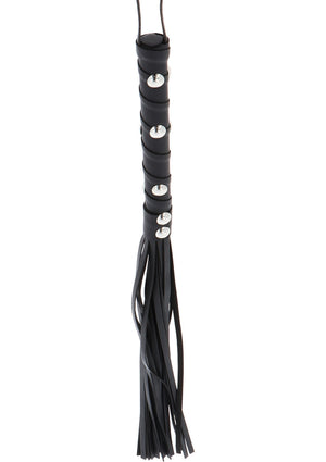 Short Studded Flogger Whip