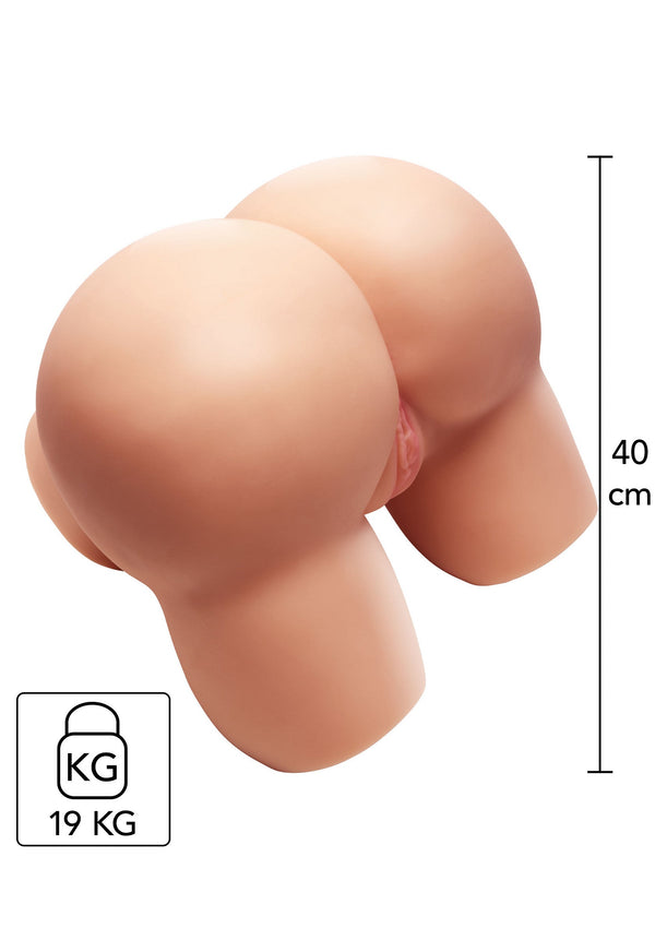 Masturbateur réaliste fessier plantureux, 19 kg