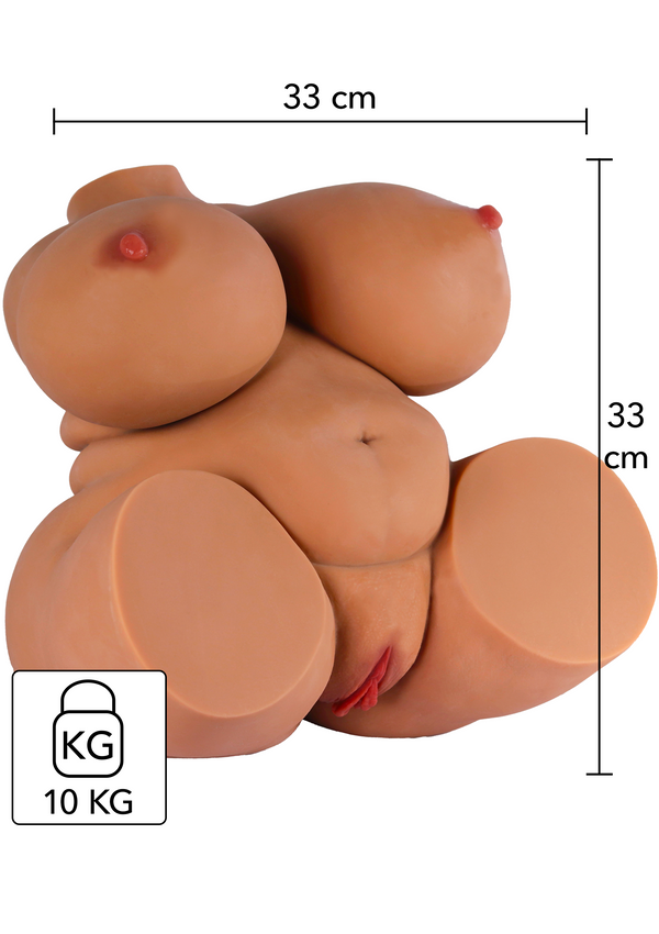 Masturbateur réaliste plantureuse et ardente, 10 kg