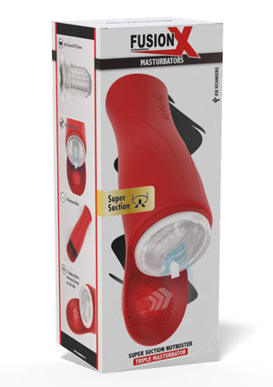 Masturbateur automatique Super Suction Nutbuster Triple