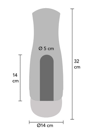 Masturbateur automatique Deep Squeeze Nutbuster Triple