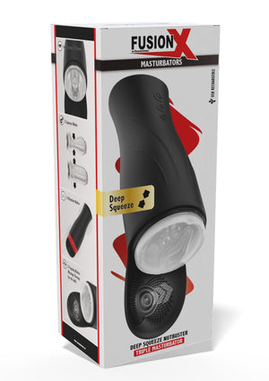 Masturbateur automatique Deep Squeeze Nutbuster Triple
