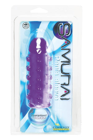 SAMURAI PENIS SLEEVE PURPLE