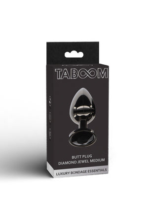 Butt Plug With Diamond Jewel M