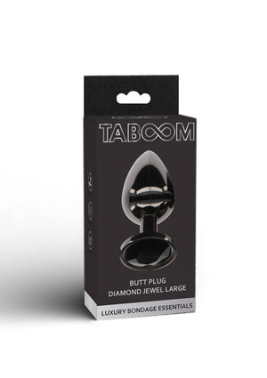 Butt Plug With Diamond Jewel L