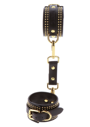Studded Wrist Cuffs Set