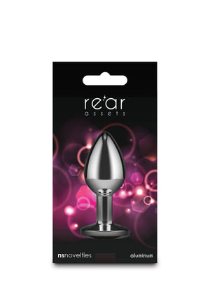 Plug anal Rear Assets Silver petit