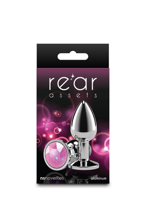 Plug anal Rear Assets Silver petit