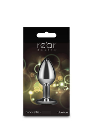 Plug anal Rear Assets Silver petit