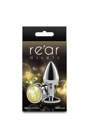 Plug anal Rear Assets Silver petit