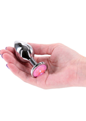 Plug anal Rear Assets Silver taille moyenne