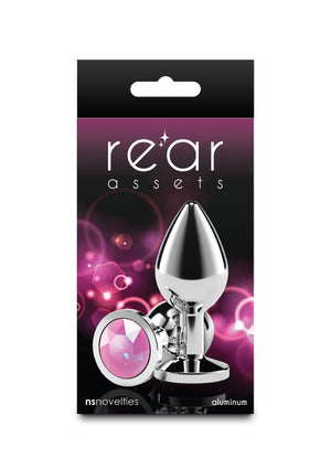 Plug anal Rear Assets Silver taille moyenne