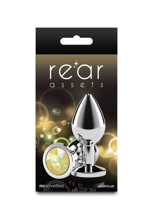 Plug anal Rear Assets Silver taille moyenne