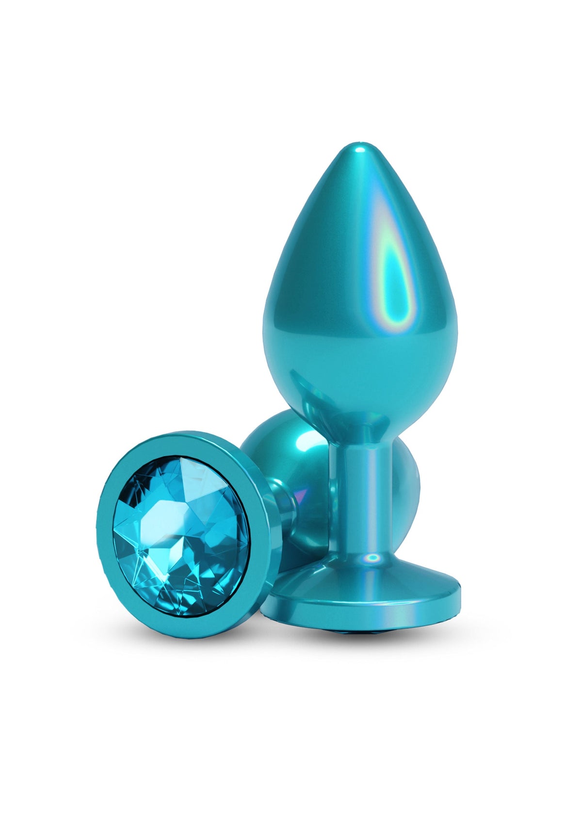 Plug anal irisé moyen