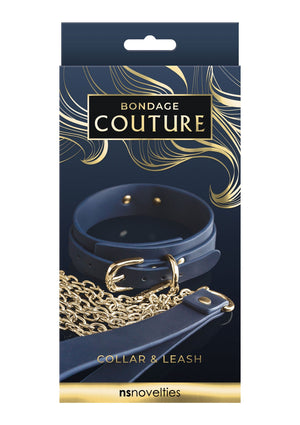 Collier et laisse Bondage Couture