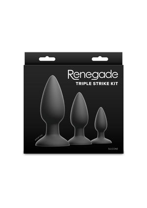 Kit plug anal Triple Strike
