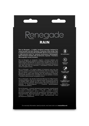 Stimulateur de prostate Rain