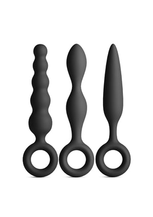 Kit trio de plugs anaux