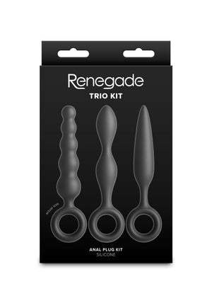 Kit trio de plugs anaux
