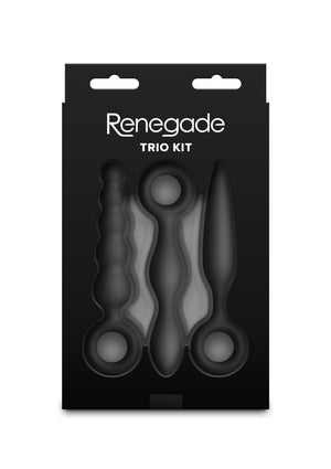 Kit trio de plugs anaux