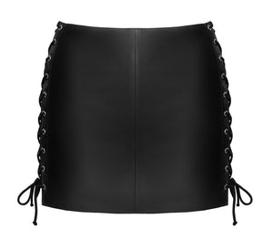 Leather Skirt XL