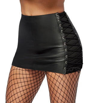 Leather Skirt XL