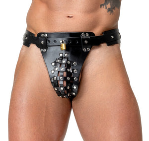 Men's Leather Jockstrap