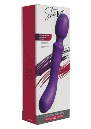 Masseur vibrant double face