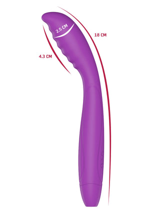 Vibromasseur point G tapotant