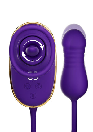 Pompe clitoridienne lécheuse et stimulateur anal